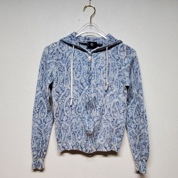 Bogner Children's Gray White Paisley Sweater Size see measurements - Picture 1 of 5